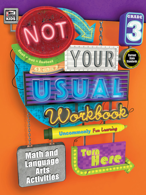 Title details for Not Your Usual Workbook, Grade 3 by Thinking Kids - Available